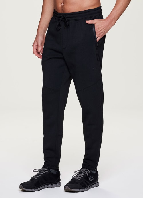 RBX Men's Athletic Fleece-Lined Tapered Joggers - Eastern Mountain Sports