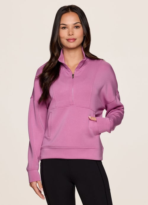 RBX Active Womens Fashion Long Sleeve Lightweight Dominican