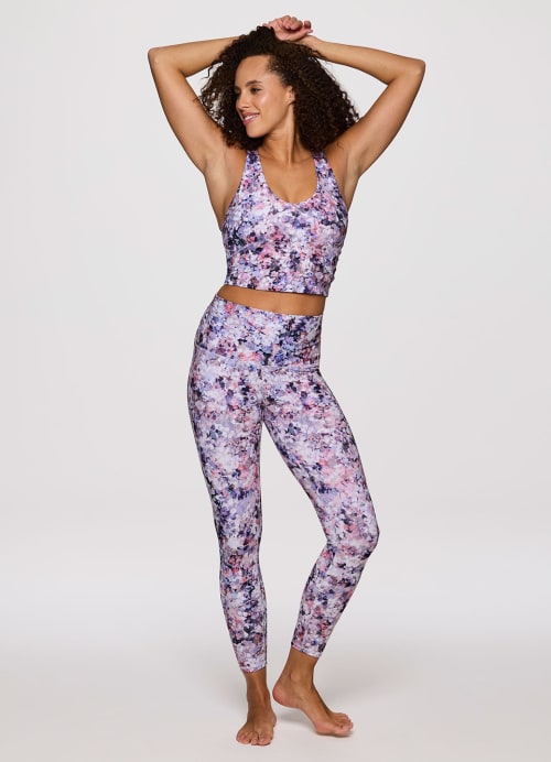 Buy RBX Active Women's Long Sleeve Tie Back Workout Yoga Top Charcoal  Heather XL Online at desertcartSeychelles
