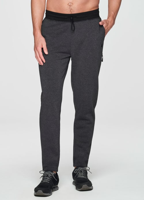 RBX Active Men's Athletic Fleece Lined Tapered Jogger Sweatpant with Pocket
