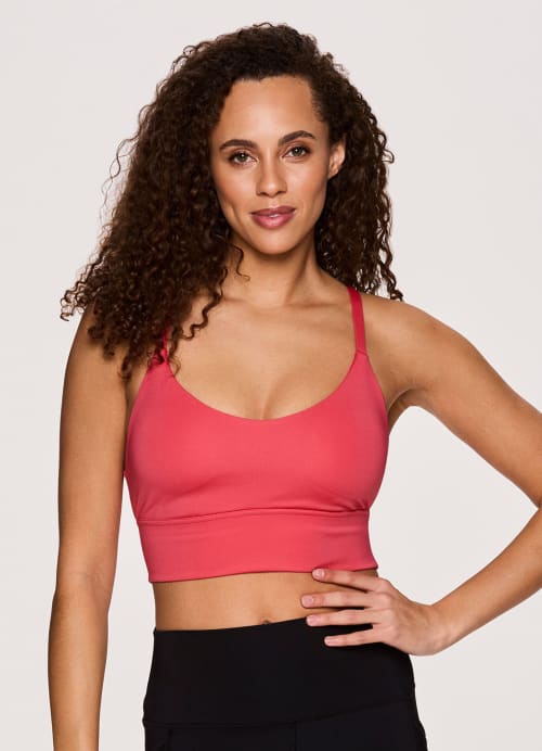 RXRXCOCO Sports Bra High Stretch Breathable Top Fitness High Waist