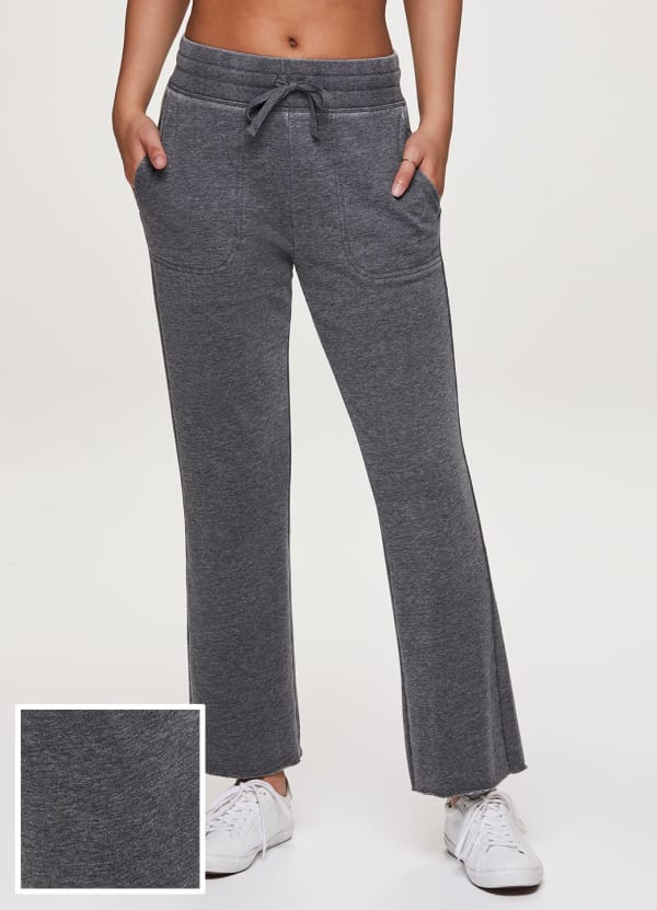 flare terry sweatpants