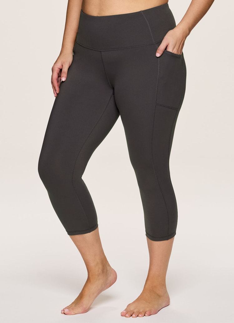RBX Active Women's Full Length Ultra Soft High Impact Legging With Pockets  