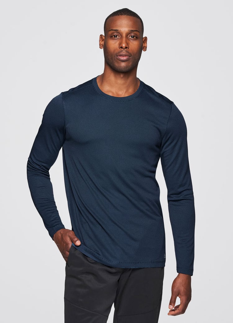  ICTIVE Long Sleeve Breathable Open V Back Shirts for