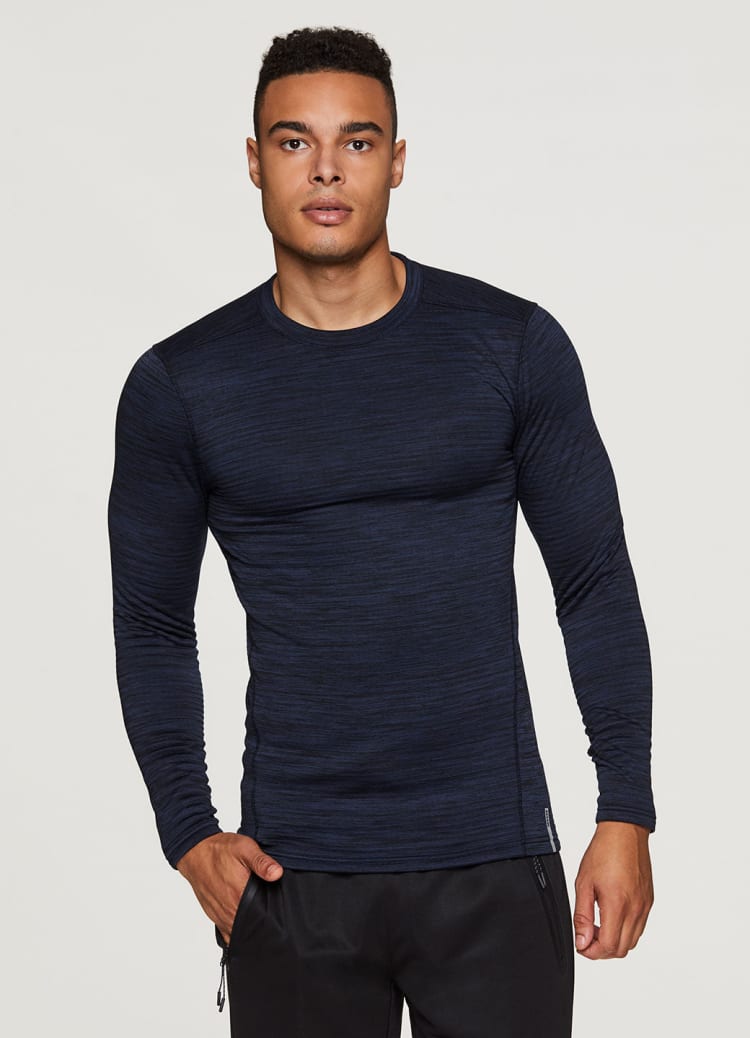 Stratus Fleece Lined Compression Base Layer Tee - RBX Active