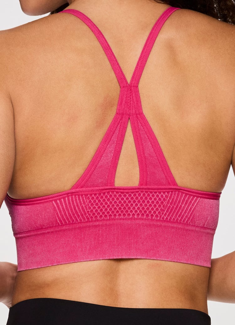 Victorias Secret, Sport Zip Front Hot Pink Bra