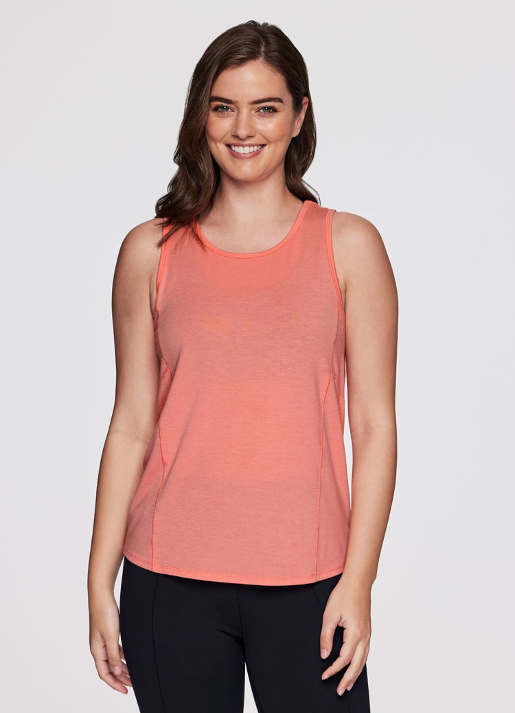 RBX Women's Plus Size Tank Top with Mesh Breathable Workout Tank T-Mesh  Black 1X at  Women's Clothing store