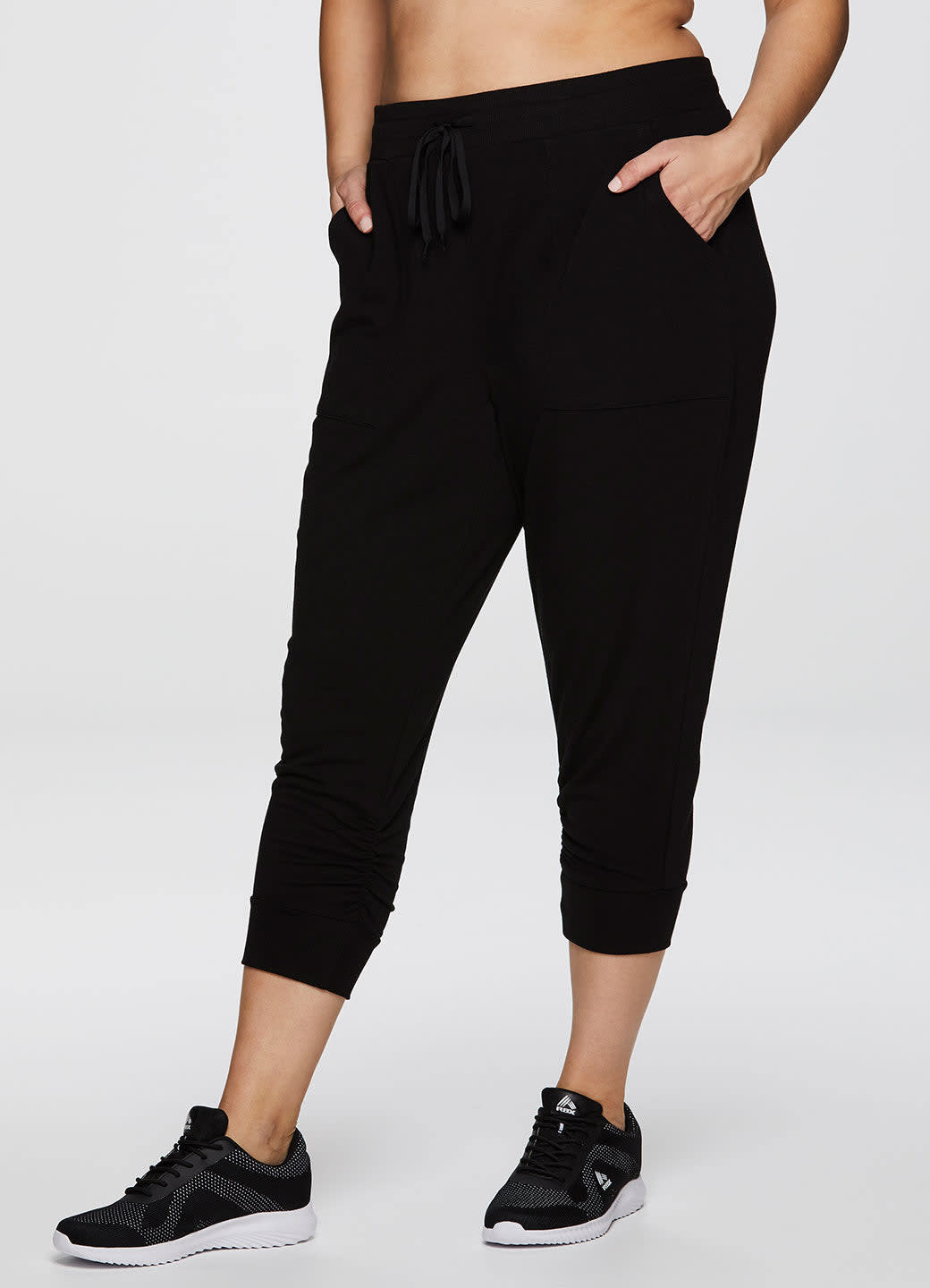 cropped jogger pants women's